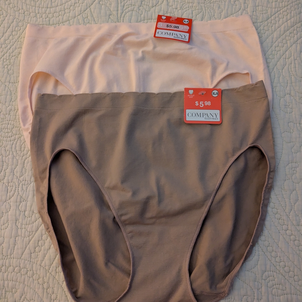 Company Beige and Pink Panty Set